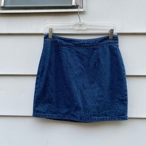Vintage Denim Mini Skirt
